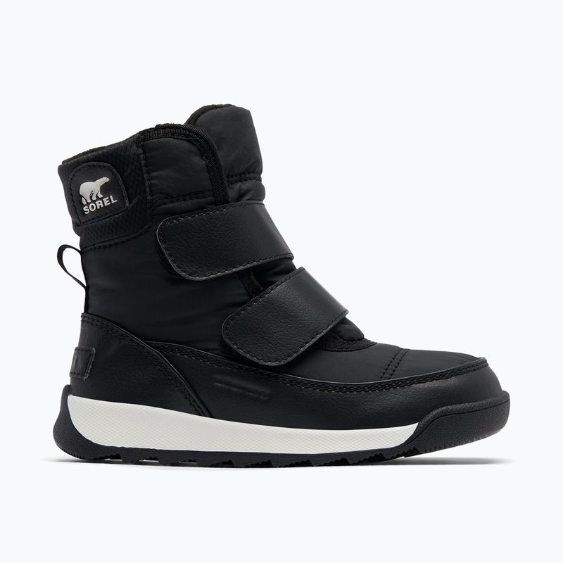 Sorel Whitney II Strap WP Junior Schneestiefel schwarz/Meersalz 7