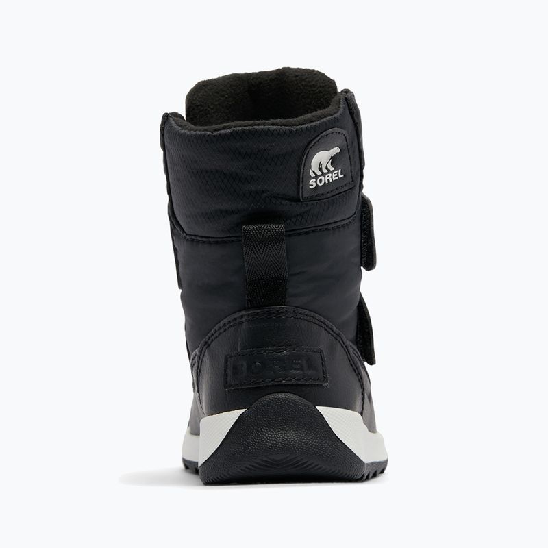 Sorel Whitney II Strap WP Junior Schneestiefel schwarz/Meersalz 10