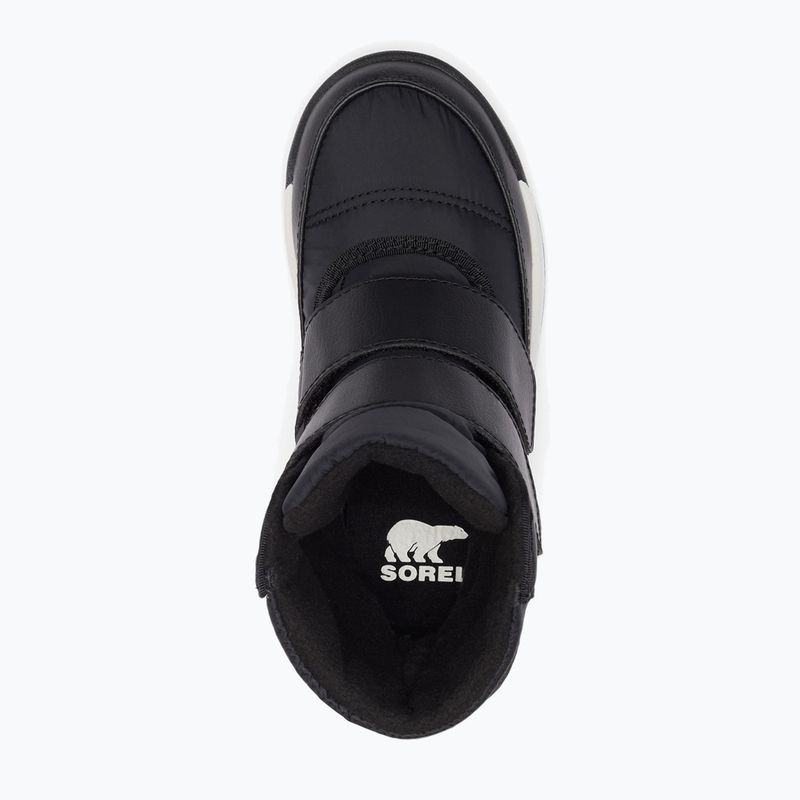 Sorel Whitney II Strap WP Junior Schneestiefel schwarz/Meersalz 11
