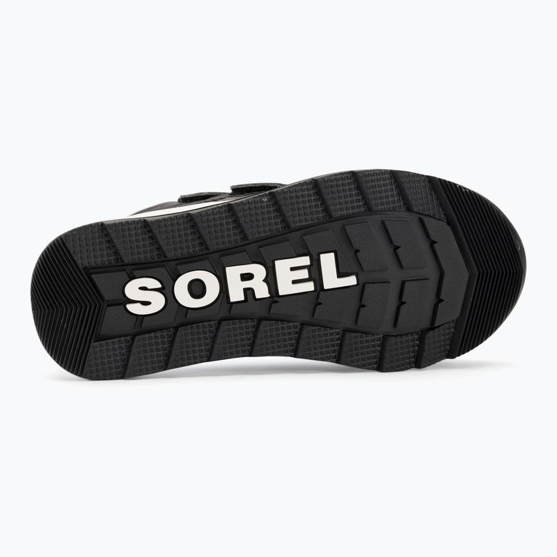 Sorel Whitney II Strap WP Junior Schneestiefel schwarz/Meersalz 5