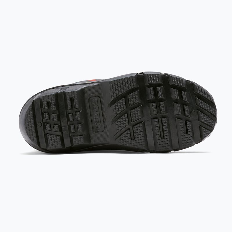 Sorel Flurry Print Boys schwarz/schwarz Kinderschneestiefel 5