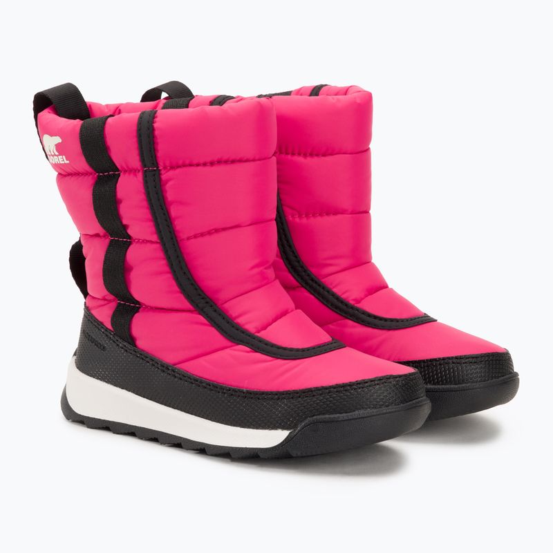 Sorel Outh Whitney II Puffy Mid Kinder Schneestiefel Kaktus rosa/schwarz 4