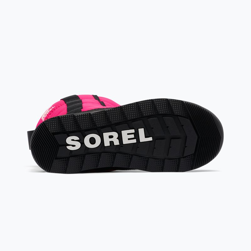Sorel Outh Whitney II Puffy Mid Junior Schneestiefel Kaktus rosa/schwarz 12