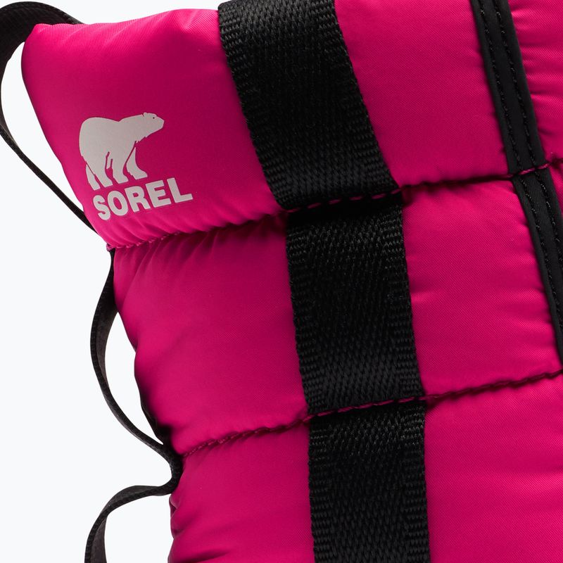 Sorel Outh Whitney II Puffy Mid Junior Schneestiefel Kaktus rosa/schwarz 13