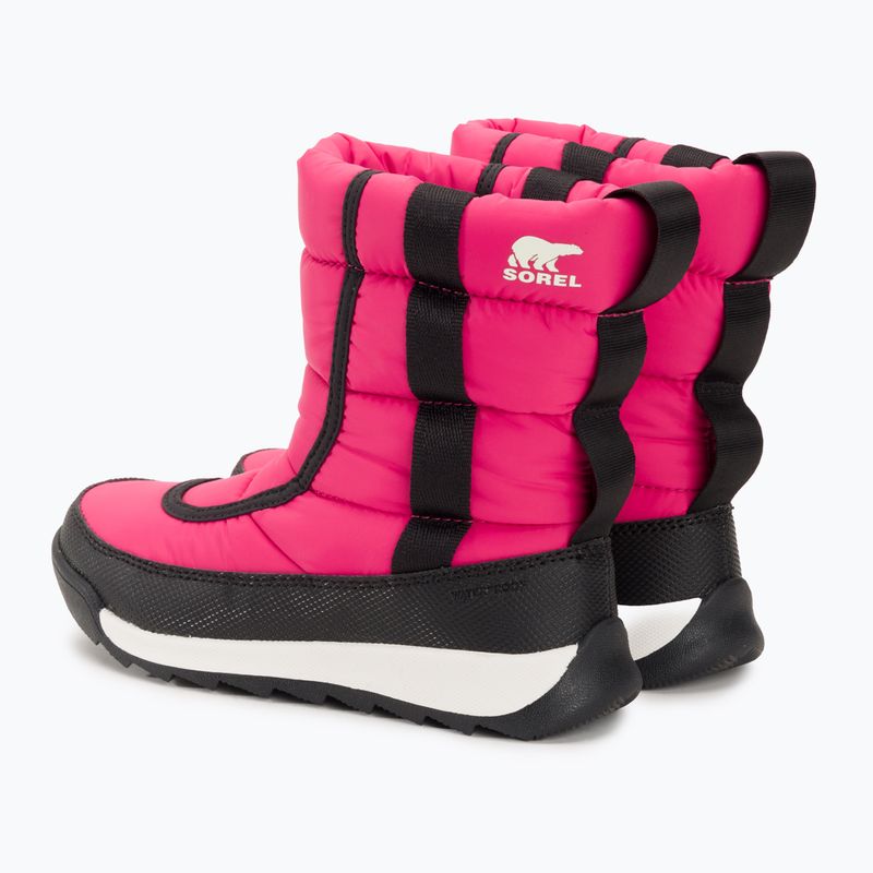 Sorel Outh Whitney II Puffy Mid Junior Schneestiefel Kaktus rosa/schwarz 3