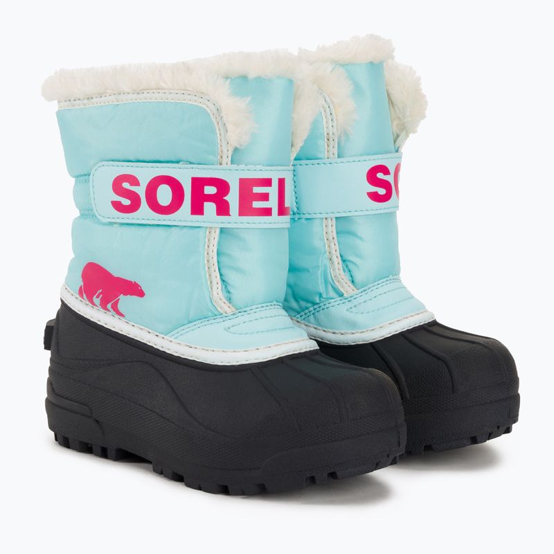 Sorel Snow Commander Junior Schneestiefel ocean surf/cactus rosa 4