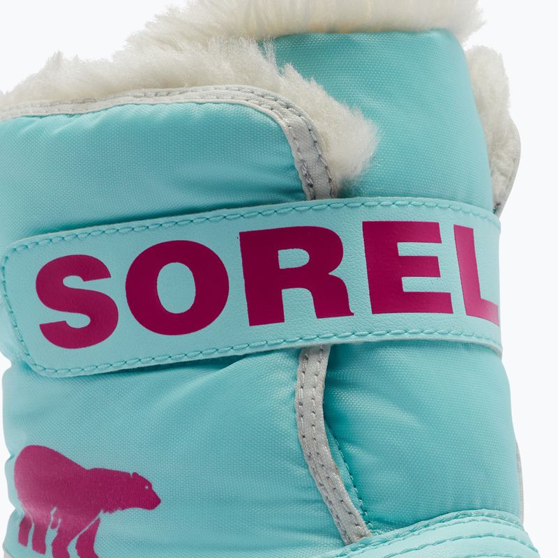 Sorel Snow Commander Junior Schneestiefel ocean surf/cactus rosa 13