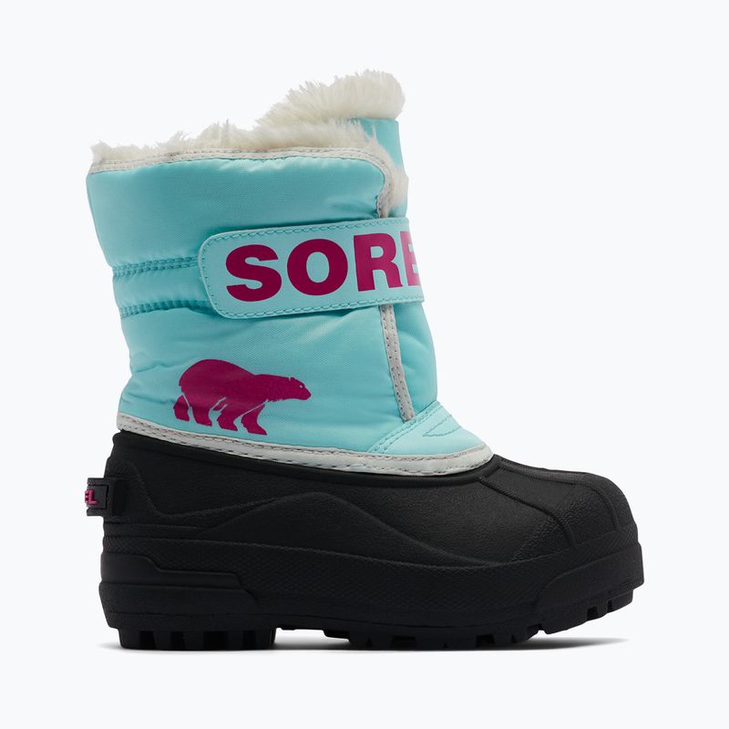 Sorel Snow Commander Kinderschneestiefel ocean surf/cactus rosa 8