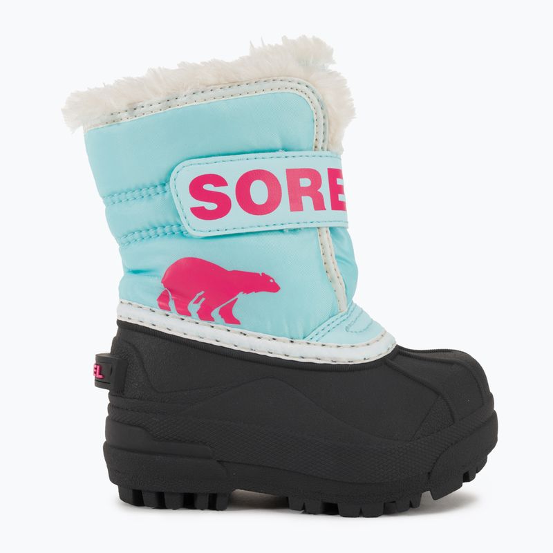 Sorel Snow Commander Kinderschneestiefel ocean surf/cactus rosa 2