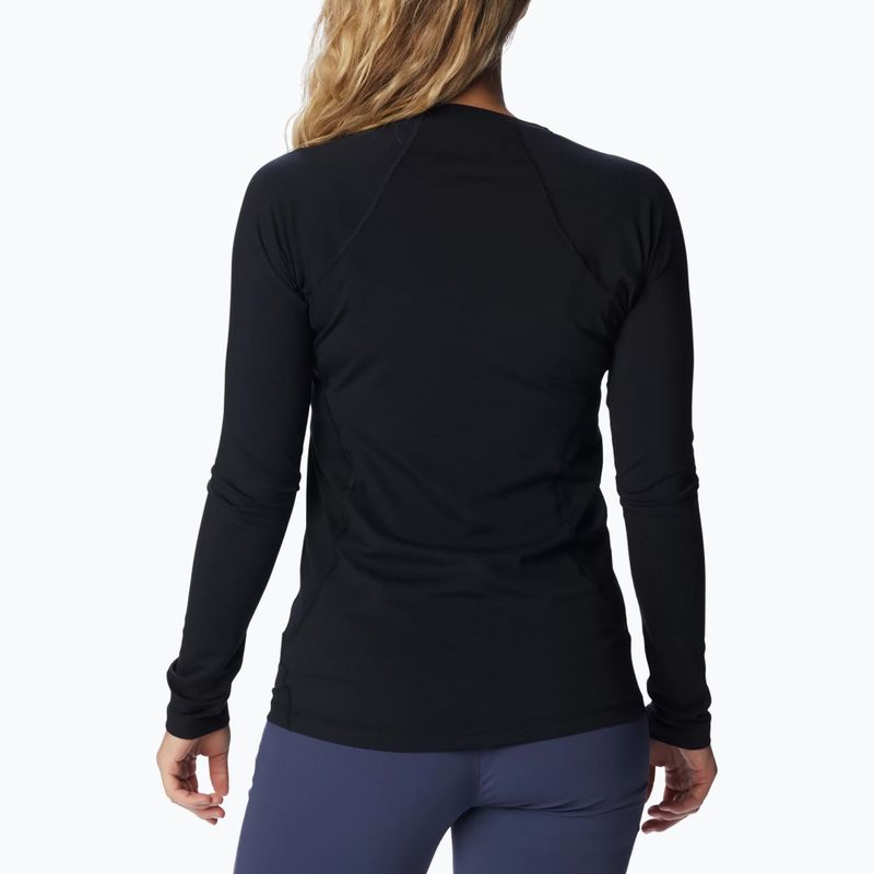 Columbia Midweight Stretch Thermo-Langarmshirt für Damen schwarz 2