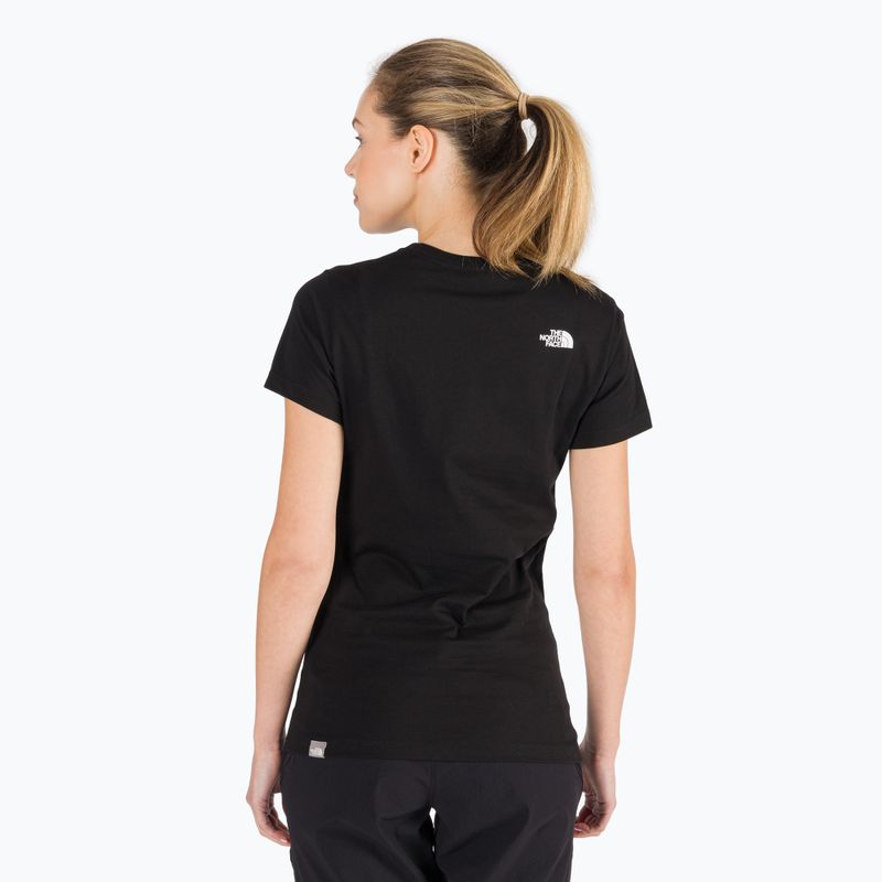 Damen-Trekking-T-Shirt The North Face Easy schwarz NF0A4T1QJK31 3