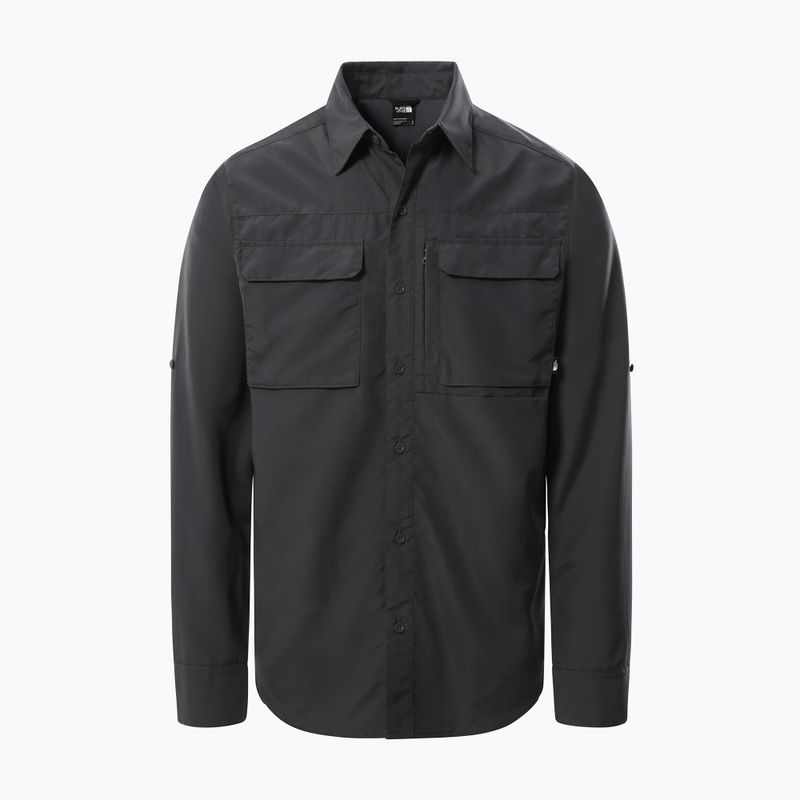 Herren Wanderhemd The North Face Sequoia LS grau NF0A4T180C51