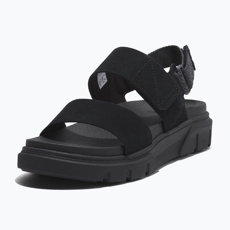 Sandalen Damen Timberland Greyfield 2 Strap black suede 8