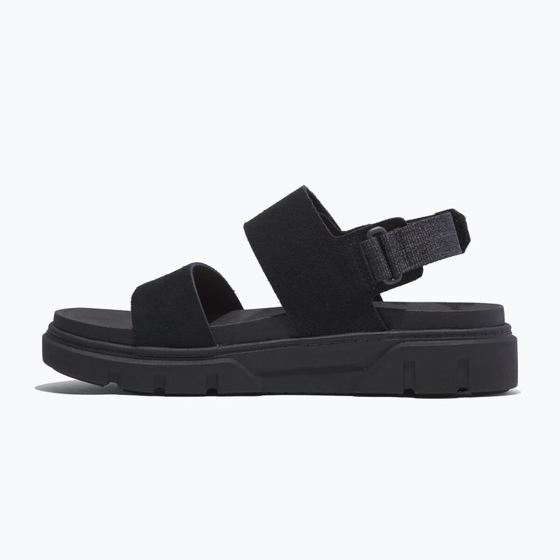 Sandalen Damen Timberland Greyfield 2 Strap black suede 10