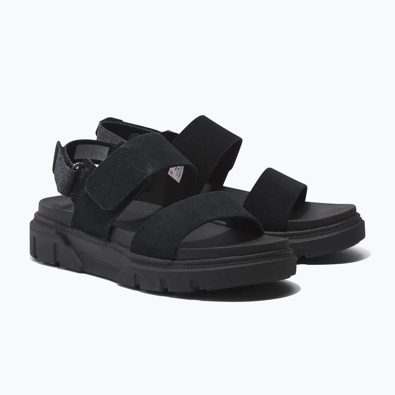 Sandalen Damen Timberland Greyfield 2 Strap black suede 11