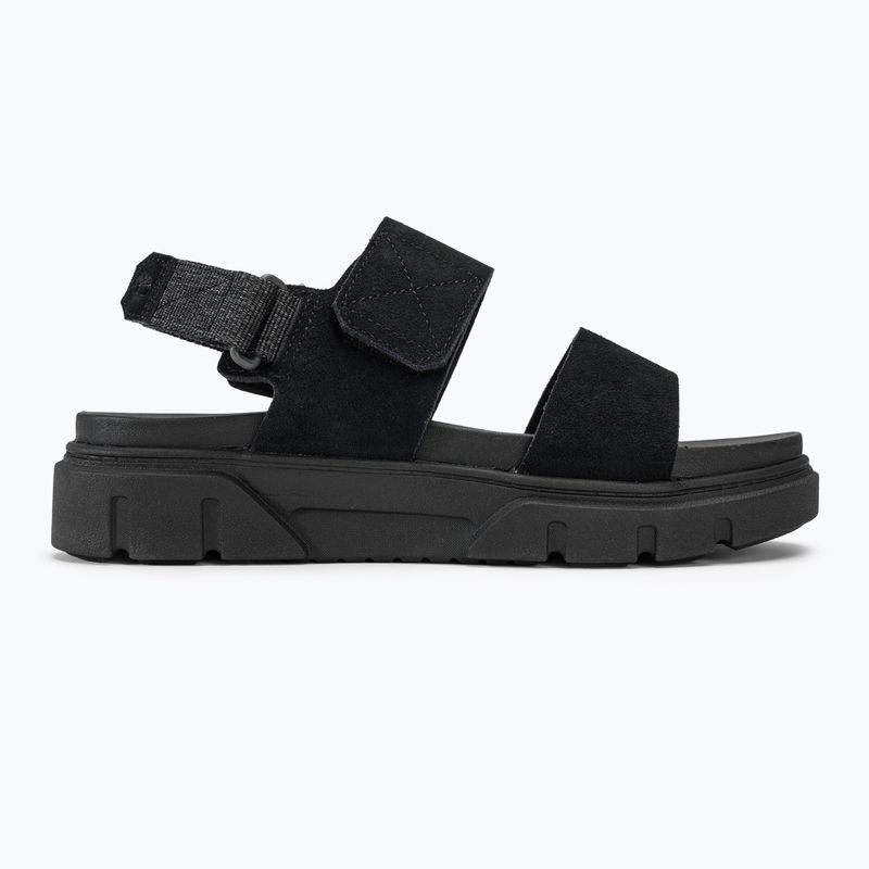 Sandalen Damen Timberland Greyfield 2 Strap black suede 2