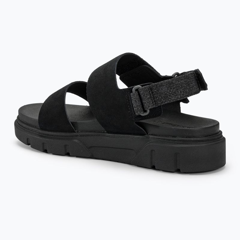 Sandalen Damen Timberland Greyfield 2 Strap black suede 3