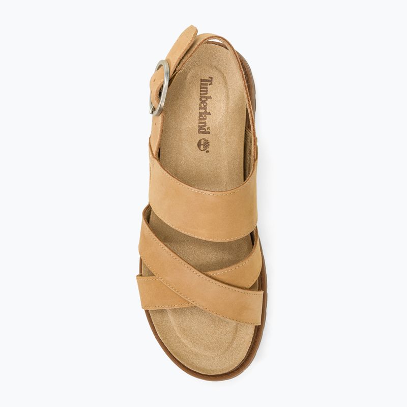 Sandalen Damen Timberland Clairemont Way medium beige nubuk 5