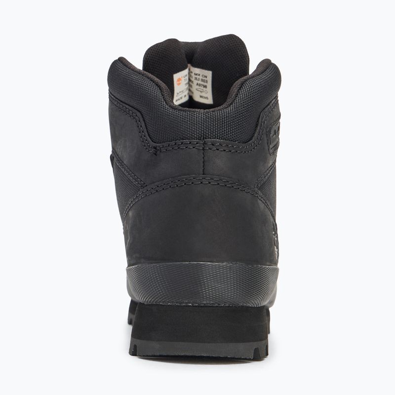 Schuhe Herren Timberland Euro Hiker Mid Lace black nubuck 6