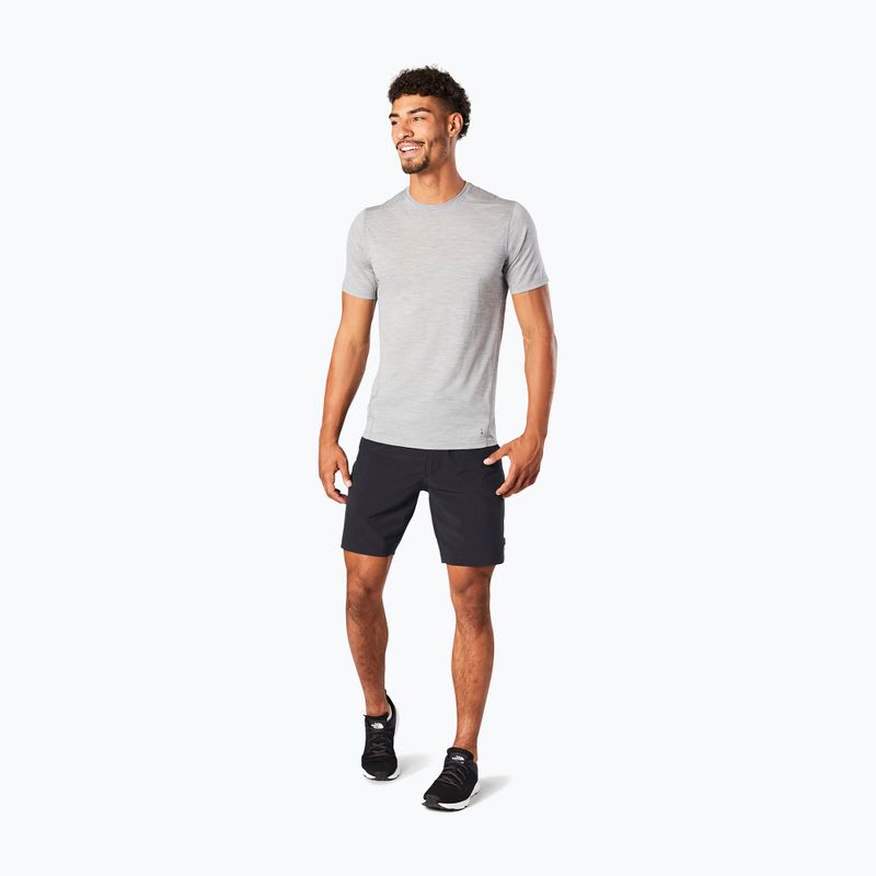 Herren Smartwool Merino Tee Trekking Shirt hellgrau 00744 2