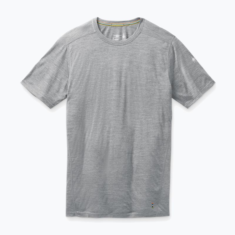 Herren Smartwool Merino Tee Trekking Shirt hellgrau 00744 4