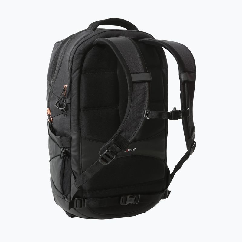 Damen Wanderrucksack The North Face Borealis 27 l schwarzes Heidekraut/verbrannte Koralle metallic 2
