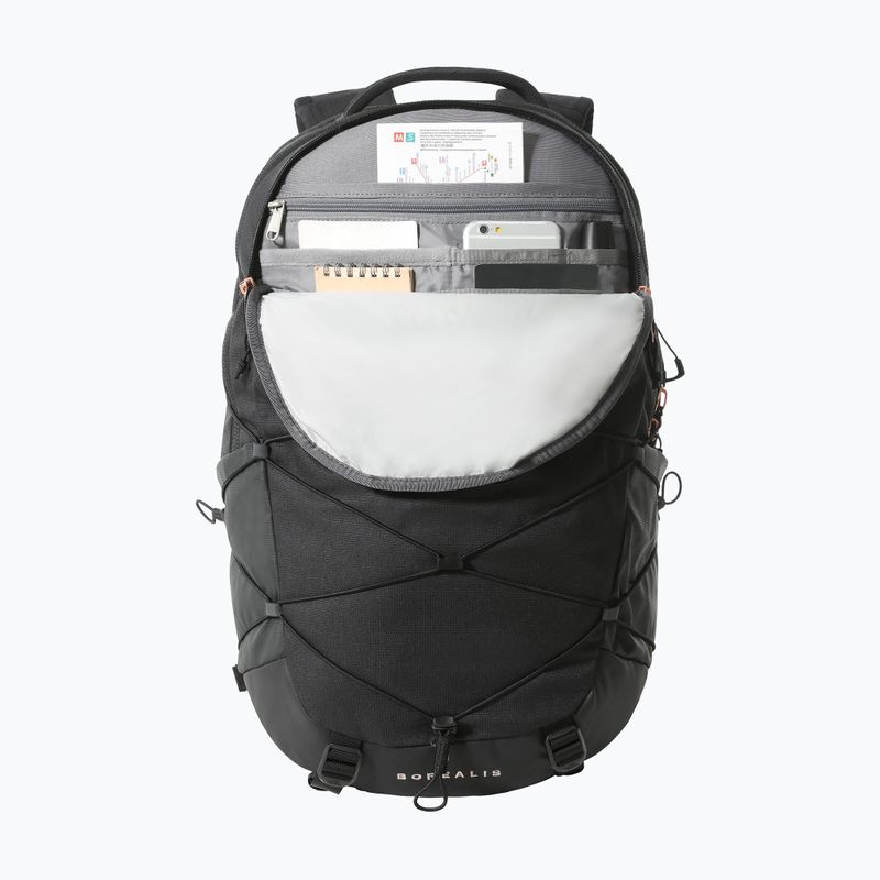 Damen Wanderrucksack The North Face Borealis 27 l schwarzes Heidekraut/verbrannte Koralle metallic 5