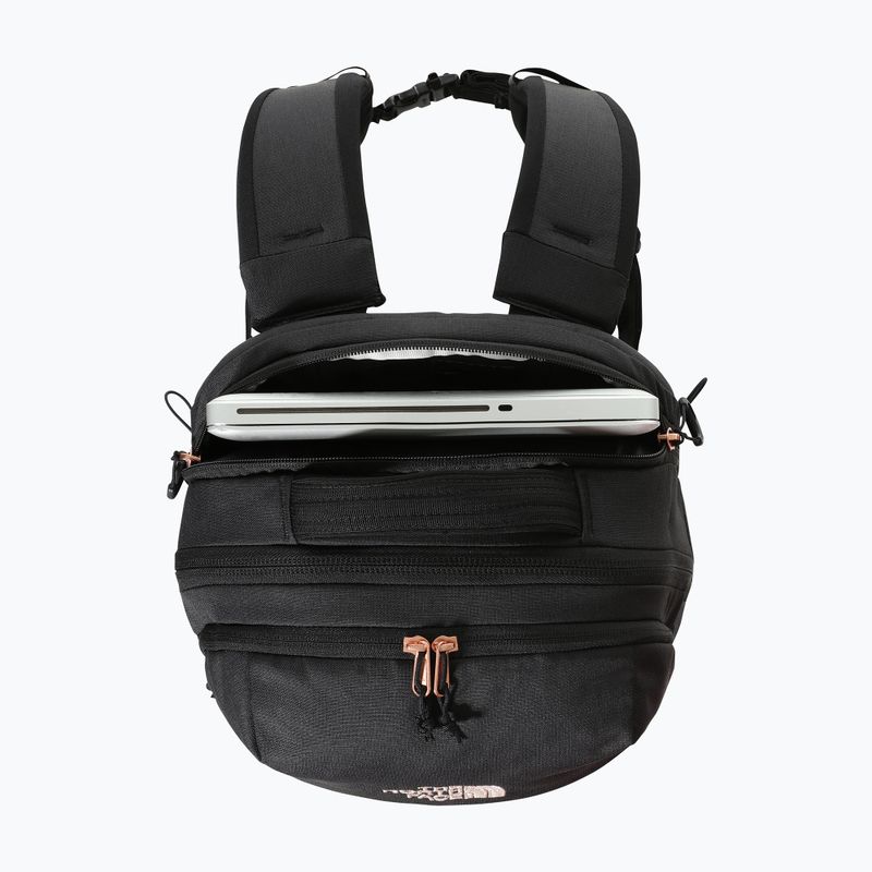 Damen Wanderrucksack The North Face Borealis 27 l schwarzes Heidekraut/verbrannte Koralle metallic 6