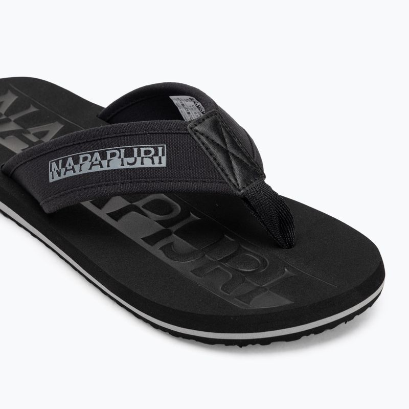 Napapijri Herren-Flip-Flops NP0A4FTTCX schwarz 7