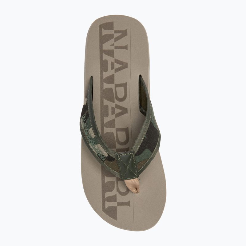 Napapijri NP0A4FTSCW mineral beige Herren-Flip-Flops 5