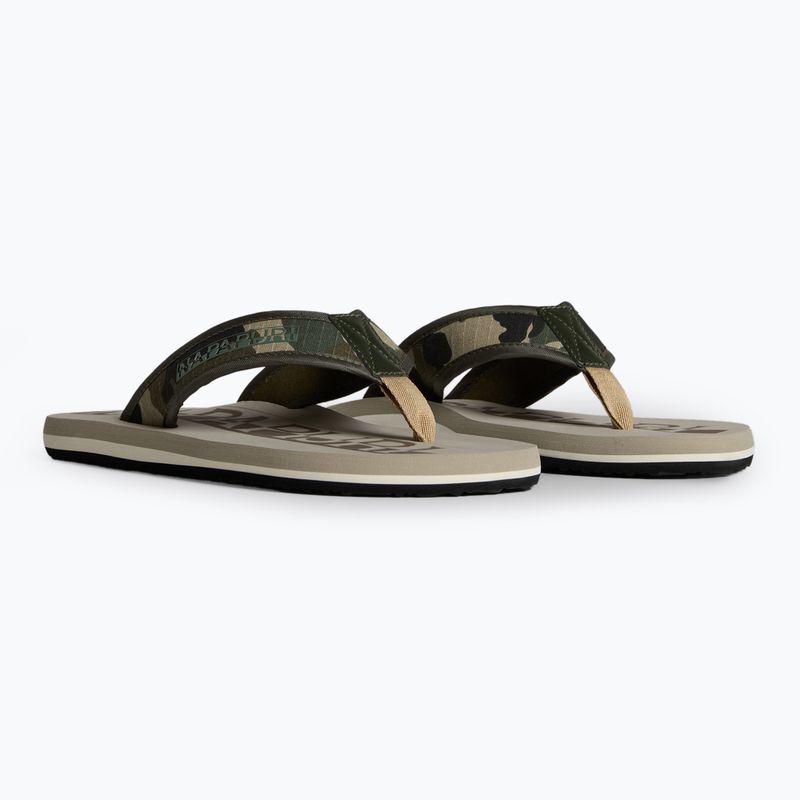 Napapijri NP0A4FTSCW mineral beige Herren-Flip-Flops 8