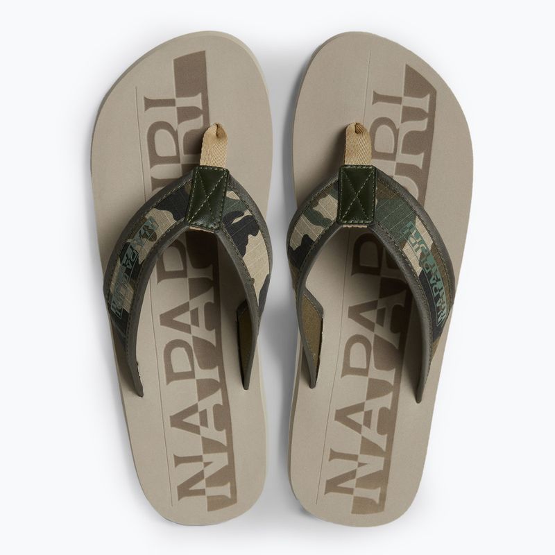 Napapijri NP0A4FTSCW mineral beige Herren-Flip-Flops 13