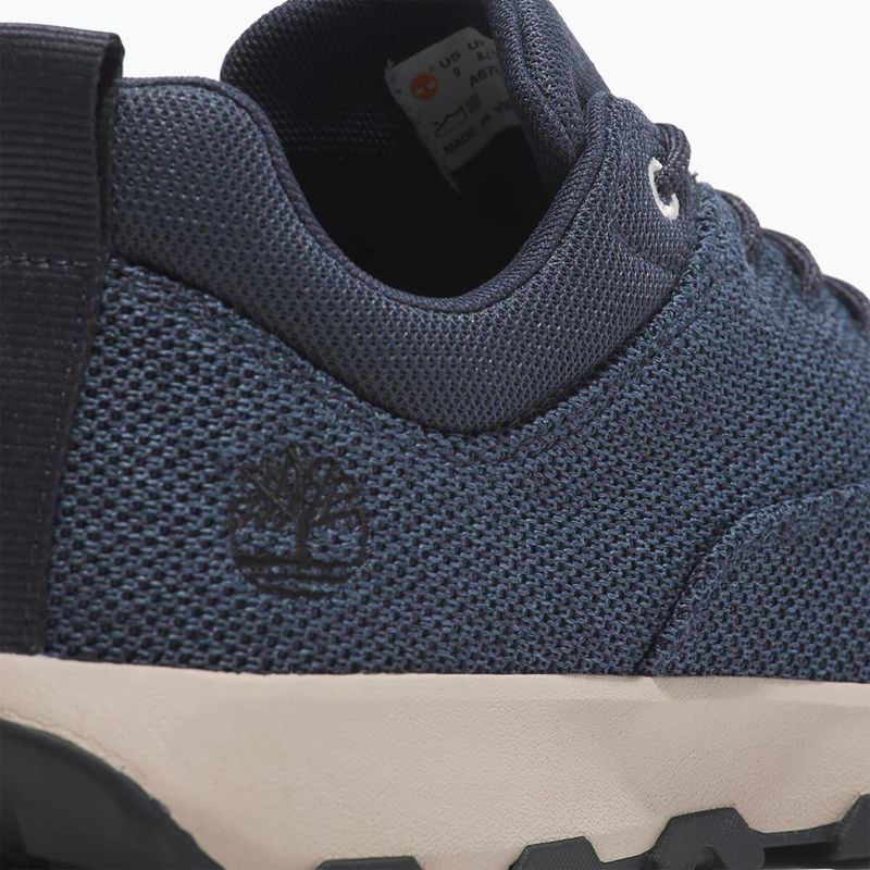 Herrenschuhe Timberland Winsor Park Low Lace dark blue knit 8