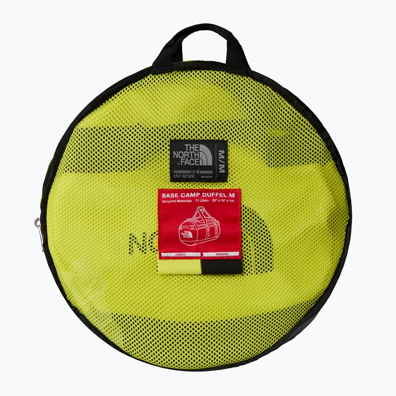 The North Face Base Camp Duffel M 71 l Schwefel Frühling grün/tnf schwarz Reisetasche 3