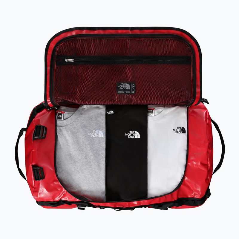 Reisetasche The North Face Base Camp Duffel XL 132 l red/black 4