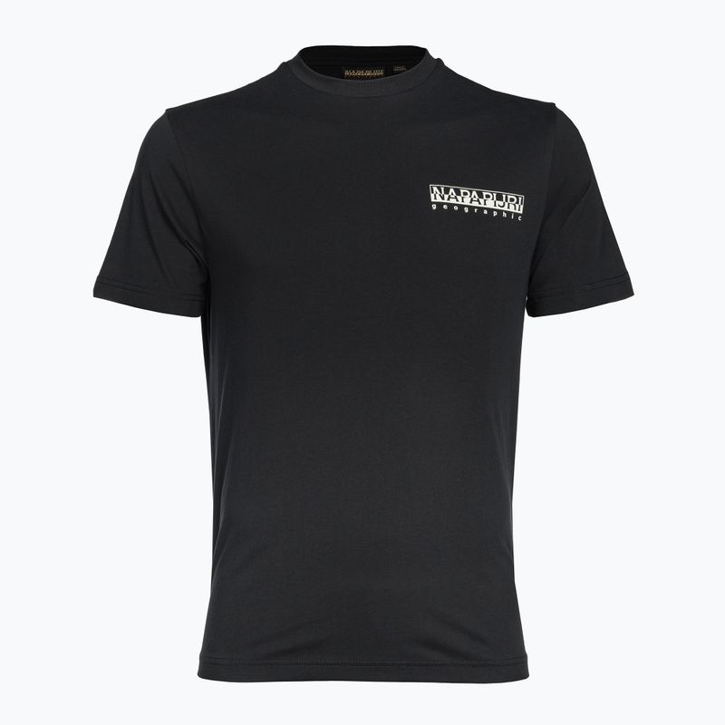 Napapijri S-Tahi schwarzes Herren-T-Shirt 5