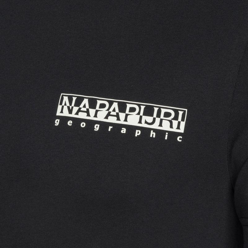 Napapijri S-Tahi schwarzes Herren-T-Shirt 7