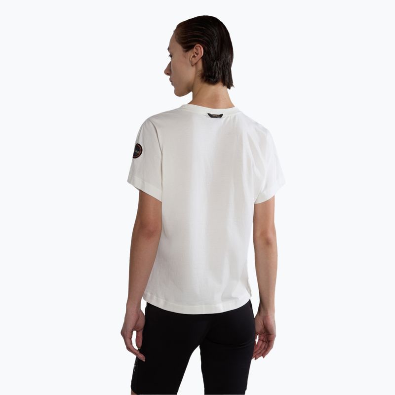 Damen Napapijri S-Keith W weißes Flüster-T-Shirt