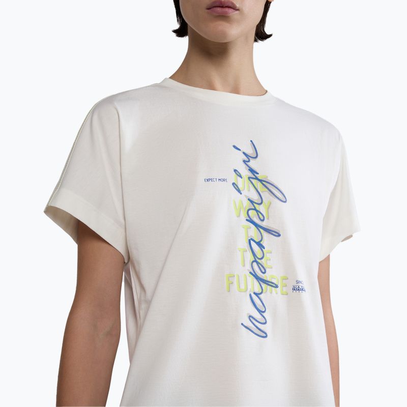 Damen Napapijri S-Keith W weißes Flüster-T-Shirt