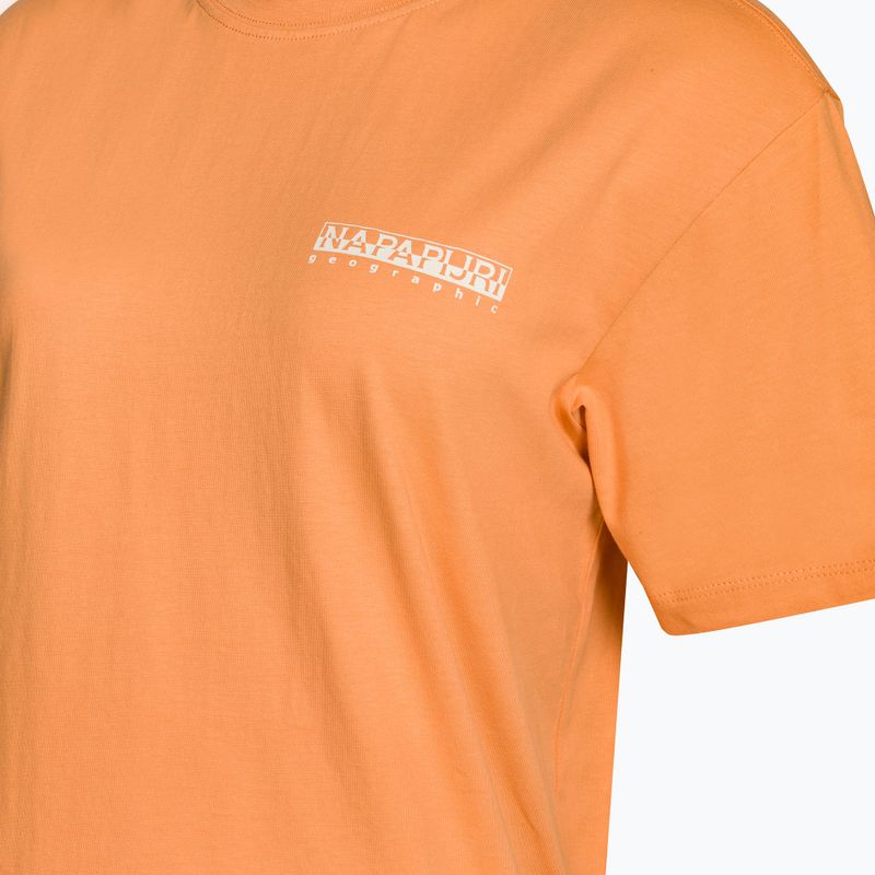 Napapijri Damen S-Faber Orange Mandarine T-Shirt 7