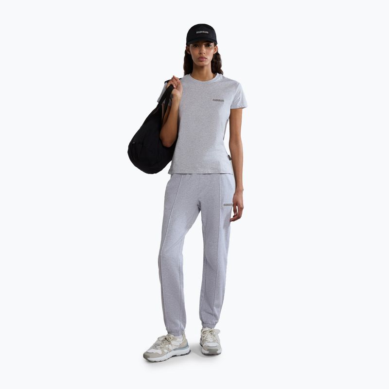Damenhose Napapijri M-Iaato hellgrau mel 2