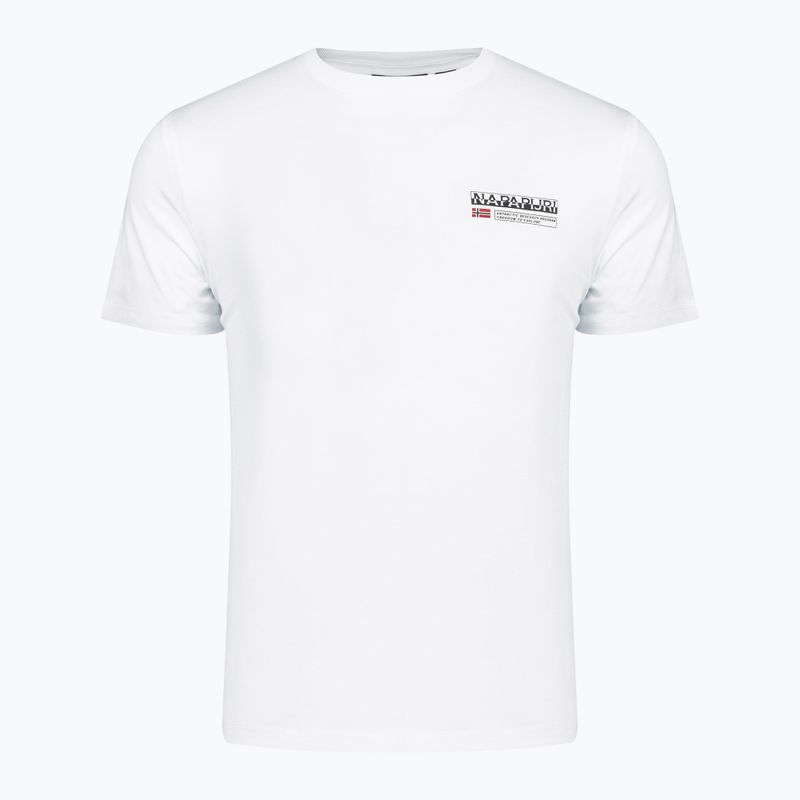 Herren Napapijri S-Kasba hellweißes T-Shirt 5