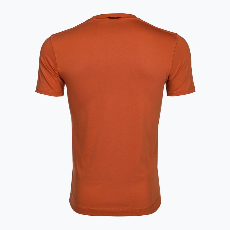 Herren Napapijri S-Smallwood orange gebranntes Hemd 6