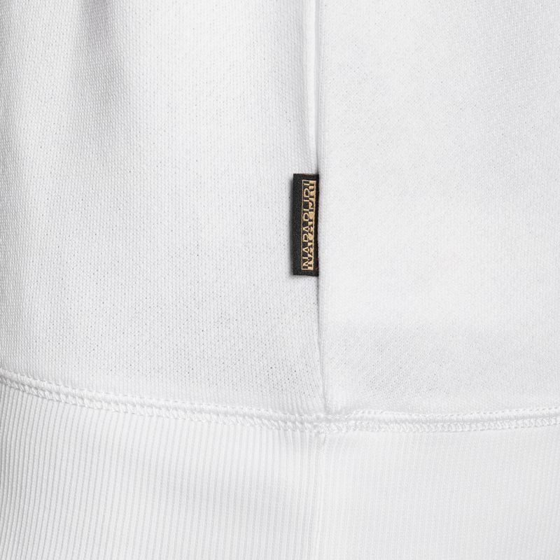 Herren Napapijri B-Kreis C hellweißes Sweatshirt 4