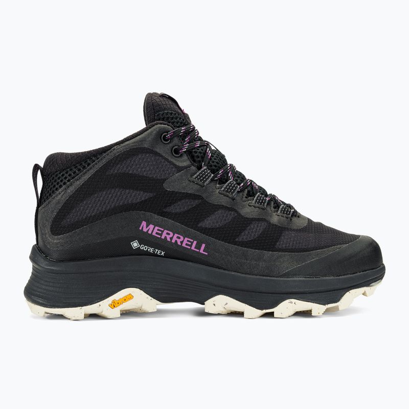 Damen Wanderschuhe Merrell Moab Speed Mid GTX schwarz 2