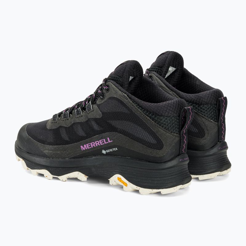 Damen Wanderschuhe Merrell Moab Speed Mid GTX schwarz 3
