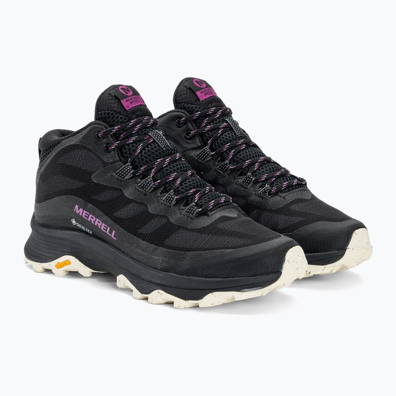 Damen Wanderschuhe Merrell Moab Speed Mid GTX schwarz 4