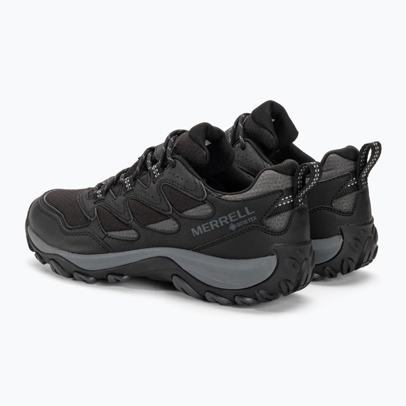 Herren Wanderschuhe Merrell West Rim Sport GTX schwarz 3