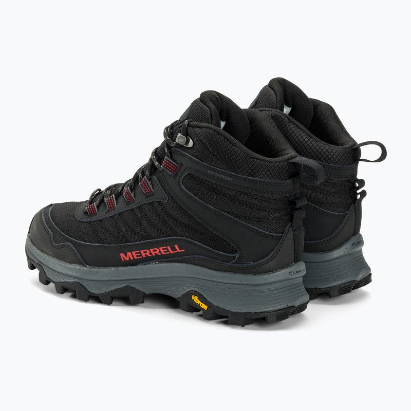 Herren Wanderschuhe Merrell Moab Speed Thermo Spike Mid WP schwarz 3