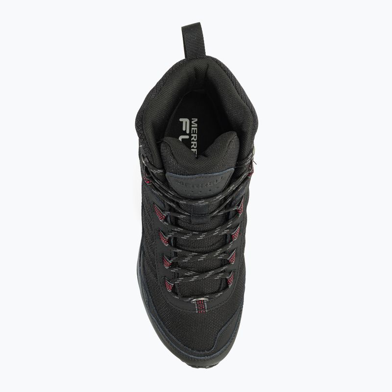 Herren Wanderschuhe Merrell Moab Speed Thermo Spike Mid WP schwarz 6
